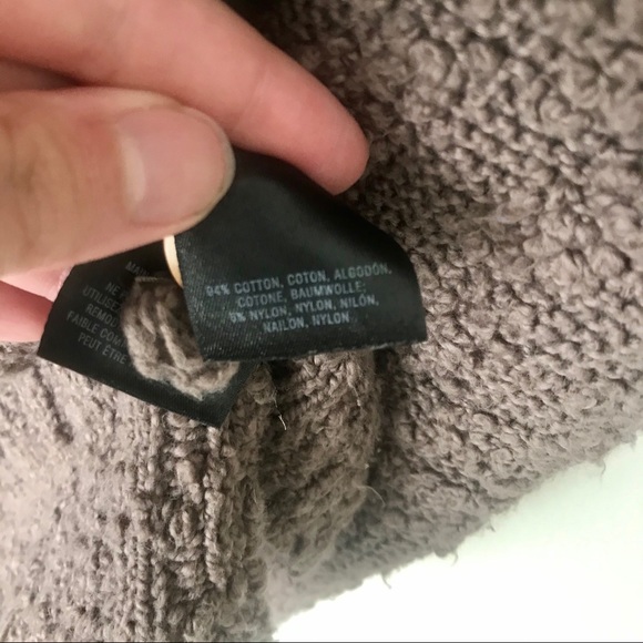 Anthropologie Moth Nubby Chunky Cowl Knit Sweater - Picture 12 of 16